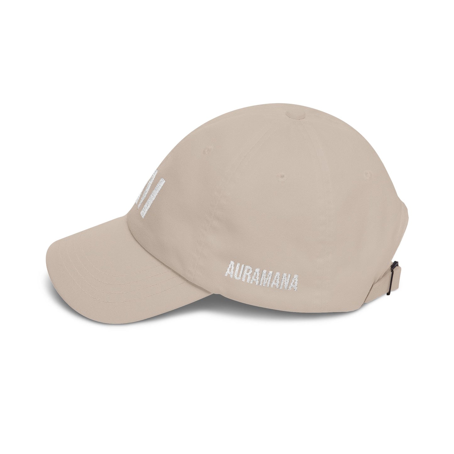 EMBROIDERED LOGO DAD HAT TAN